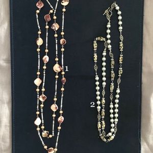 $10ea Multiple purchase- Assorted Long Necklaces